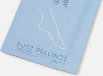 отшелушивающие пилинг-носочки With ANA/BHA Acids 1 шт – фото 1