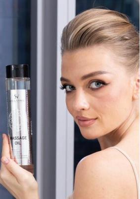 Кристально чистое масло для массажа, массажное масло для лица и тела расслабляющее с вербеной, 350 мл – фото 2