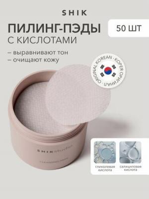Пилинг диски STUDIO пэды для лица очищающие корейские кислотные CLEANSING PADS 50 шт – фото 3