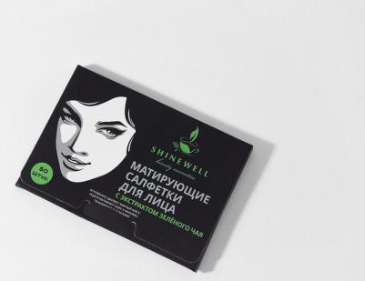Матирующие салфетки для лица Салфетки для лица матирующие с экстрактом зеленого чая – фото 4