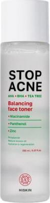 Балансирующий тонер для лица HISKIN STOP ACNE, 150 мл 10100997 – фото 1
