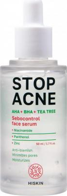 Себорегулирующая сыворотка для лица HISKIN STOP ACNE, 50 мл 10100998 – фото 2