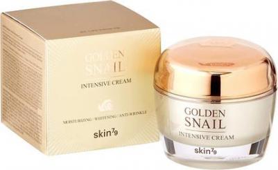 Крем для лица с улиточным муцином и золотом Golden snail intensive cream, 50 мл – фото 2