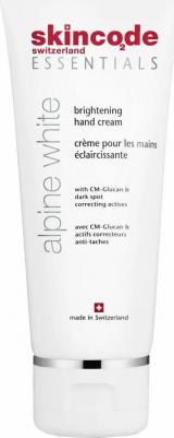 Essentials Alpine White Brightening Hand Cream - Крем для рук осветляющий, 75 мл – фото 5