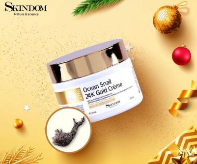 Ocean Snail 24К Gold Creme Крем 24К Gold с экстрактом морской улитки 50 мл – фото 1