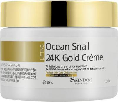 Ocean Snail 24К Gold Creme Крем 24К Gold с экстрактом морской улитки 50 мл – фото 3