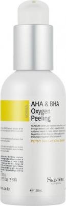 Пенка-пилинг для лица кислородная с AHA/BHA кислотами AHA&BHA Oxygen Peeling 120 мл