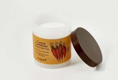 Скрабы и пилинги Диски для лица CARROT CAROTENE с экстрактом и маслом моркови 60 – фото 3