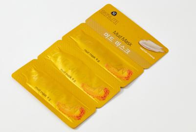 Маска для лица глиняная Mud Mask Куркума маска-глина 3 шт по 4 г – фото 4