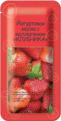 Маска для лица Йогуртовая маска с коллагеном «Клубника» – фото 5