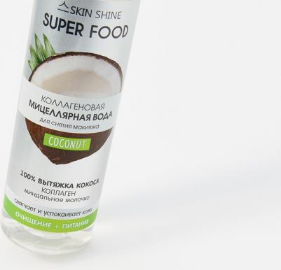 Super Food Коллагеновая мицеллярная вода для снятия макияжа 250.0 – фото 2