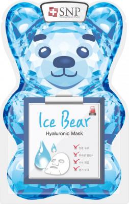 Тканевая маска для лица Ice Bear Hyaluronic Mask, увлажняющая, 33мл