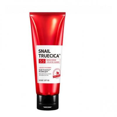 Гель для умывания восстанавливающий с муцином улитки Snail Truecica Miracle Repair Low pH Gel Cleanser, 100мл – фото 1