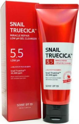 Гель для умывания восстанавливающий с муцином улитки Snail Truecica Miracle Repair Low pH Gel Cleanser, 100мл – фото 5