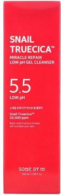 Гель для умывания восстанавливающий с муцином улитки Snail Truecica Miracle Repair Low pH Gel Cleanser, 100мл – фото 8