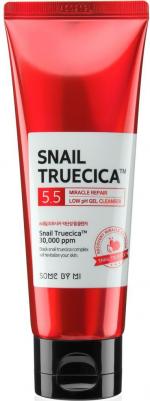 Гель для умывания восстанавливающий с муцином улитки Snail Truecica Miracle Repair Low pH Gel Cleanser, 100мл – фото 9