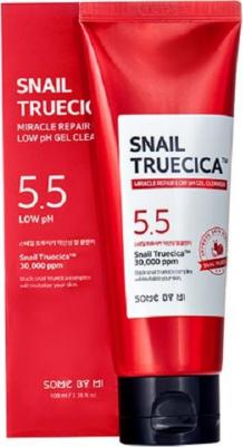 Гель для умывания восстанавливающий с муцином улитки Snail Truecica Miracle Repair Low pH Gel Cleanser, 100мл – фото 17