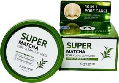 Глиняная маска с чаем матча Super Matcha Pore Clean Clay Mask – фото 16