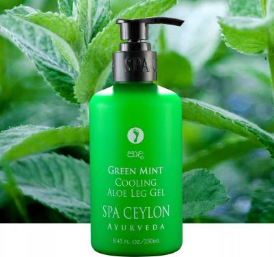Охлаждающий гель для ног с алоэ "ЗЕЛЕНАЯ МЯТА" – фото 2