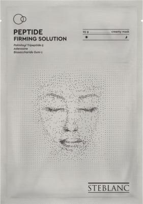 Тканевая маска-крем для лица Peptide укрепляющая с пептидами, 25 г