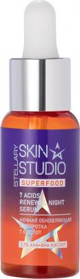 Сыворотка для лица Ночная сыворотка обновляющая 7 кислот Superfood 7 Acids Renewal Night Serum – фото 9