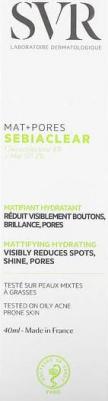 Гель для лица Sebiaclear Mat + Pores 40мл – фото 6