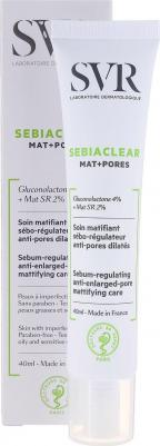 Гель-уход для лица Sebiaclear Мат+Поры 40 мл – фото 1