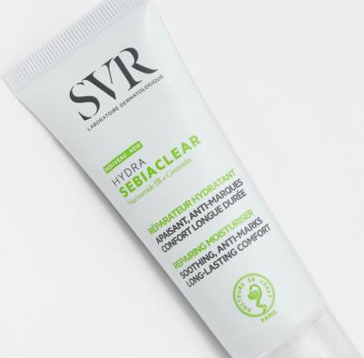 Sebiaclear Hydra Успокаивающий 48-часовой увлажняющий крем для лица для склонной к акне жирной комбинированной кожи, восстанавливающий некомедогенный – фото 1