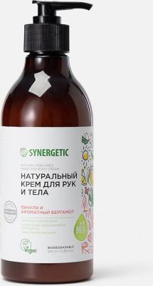 Крем ". Пачули и ароматный бергамот", натуральный для рук и тела, 0,38 л, флакон – фото 7