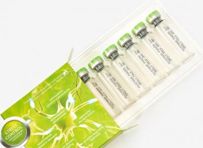 Сыворотка нейроактивная для лица Молочный рацион / Stress Control 10*2 мл – фото 3