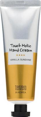 Крем для рук с ароматом ванили, корейская косметика 50мл Touch Holic Hand Cream Vanilla Sunshine