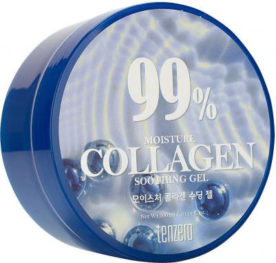 Многофункциональный гель с морским коллагеном Moisture Collagen Soothing Gel, 300мл – фото 4