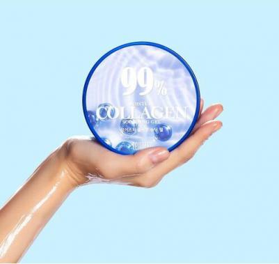 Многофункциональный гель с морским коллагеном Moisture Collagen Soothing Gel, 300мл – фото 6