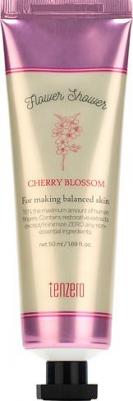 ~Ухаживающий крем для рук с ароматом вишни~Flower Shower Hand & Nail Cream Cherry Blossom