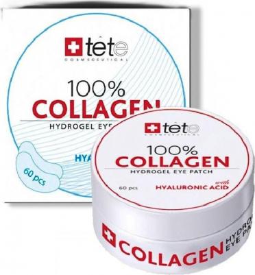 100% collagen hydrogel eye patch Гидроколлагеновые патчи для глаз 60 шт