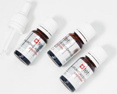 Hyaluronic Acid + Peptides Гиалуроновая кислота + комплекс пептидов 3 флакона по 10 мл – фото 3