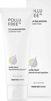 Pollu Free, очищающая пенка с уровнем pH 5,5, 120 мл – фото 1
