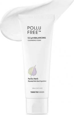 Pollu Free, очищающая пенка с уровнем pH 5,5, 120 мл – фото 4