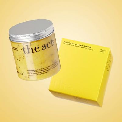 Скраб-бальзам для тела, "манго и семена чиа", 300 г