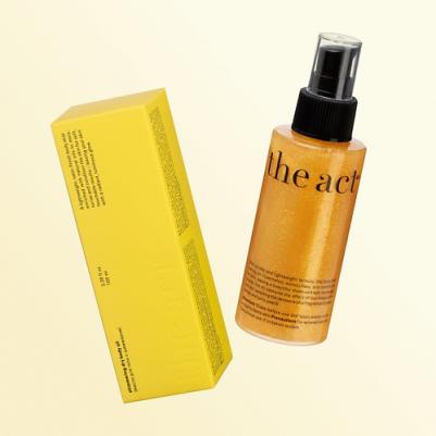 Сухое масло для тела с шиммером, аромат персика и манго, 100 мл – фото 4