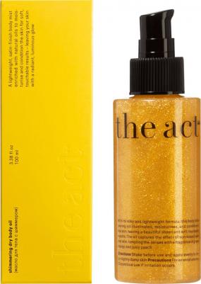 Сухое масло для тела с шиммером, аромат персика и манго, 100 мл – фото 7