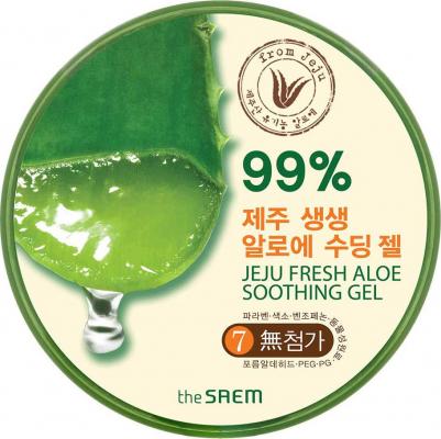 Гель универсальный Jeju Fresh Aloe Soothing Gel 99% 300 мл – фото 3