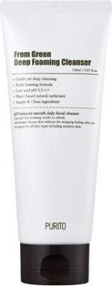 Глубокоочищающая пенка PURITO From Green Deep Foaming Cleanser 150мл