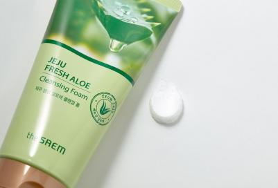 Jeju Fresh Aloe Cleansing Foam – фото 4