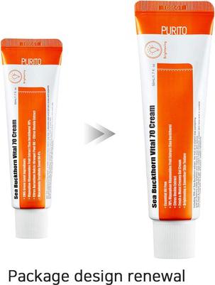 Крем с экстрактом облепихи PURITO Sea Buckthorn Vital 70 Cream 50ml – фото 6