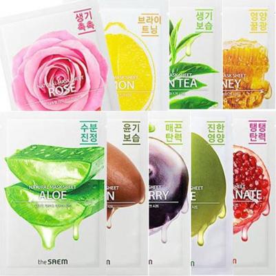 Маска тканевая с экстрактом граната Natural Pomegranate Mask Sheet, 21 мл – фото 6