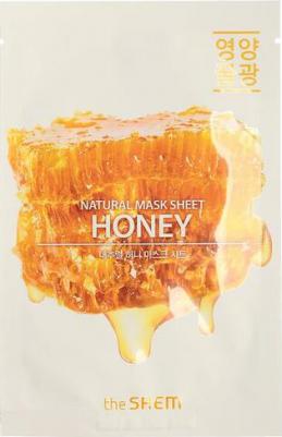 Маска тканевая с экстрактом меда Natural Honey Mask Sheet, 21 мл – фото 3