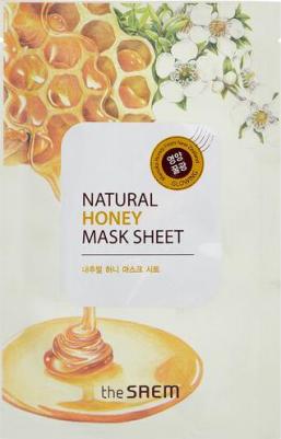 Маска тканевая с экстрактом меда Natural Honey Mask Sheet, 21 мл