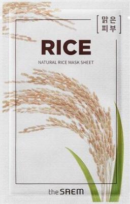 Natural Rice Mask Sheet Маска тканевая с экстрактом риса, 21 мл – фото 7