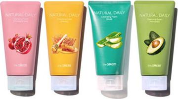 Пенка для умывания с экстрактом граната Natural Daily Cleansing Foam Pomegranate, 150 мл – фото 1